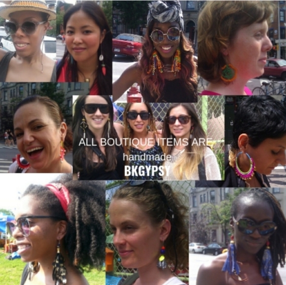 🛑SOLD Lucite Star Heart Asymmetrical Earring - Picture 6 of 7